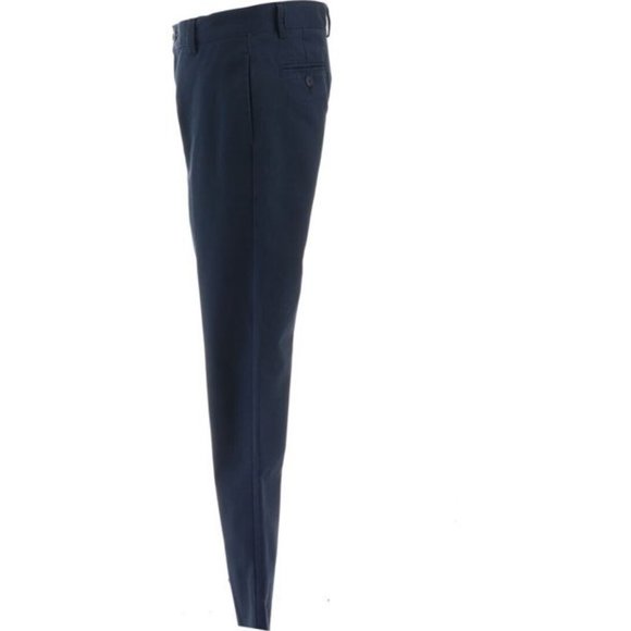 NWT LANDS' END UNIFORM TAILORED STAIN/WATER RESISTANT PANTS CLASSIC NAVY 14 - Picture 6 of 12